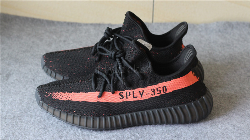 Adidas Yeezy 350 Boost V2 Black red